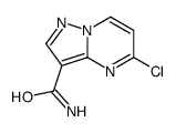 5-chloropyrazolo[1,5-a]pyrimidine-3-carboxamide Structure