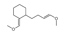 1-(4-methoxybut-3-enyl)-2-(methoxymethylidene)cyclohexane Structure