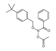 [benzoyl-[(4-tert-butylphenyl)methoxy]amino] acetate结构式