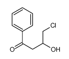 4-chloro-3-hydroxy-1-phenylbutan-1-one Structure