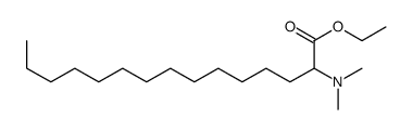 ethyl 2-(dimethylamino)pentadecanoate Structure