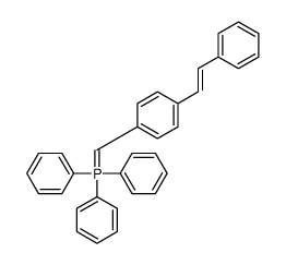 triphenyl-[[4-(2-phenylethenyl)phenyl]methylidene]-λ5-phosphane结构式