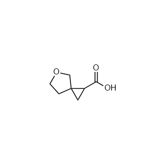 5-氧杂螺[2.4]庚烷-1-羧酸结构式