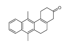 3-oxo-1,2,3,4,5,6-hexahydrobenzo(a)anthracene Structure