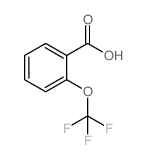 2-三氟甲氧基苯甲酸结构式