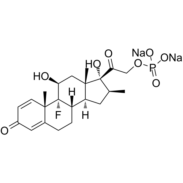 Betamethasone disodium phosphate Structure