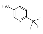 5-甲基-2-三氟甲基吡啶结构式