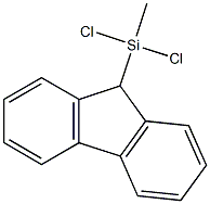(9-fluorenyl)methyldichlorosilane Structure