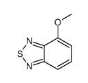 4-Methoxy-2,1,3-benzothiadiazole结构式
