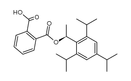 (S)-2-((1-(2,4,6-triisopropylphenyl)ethoxy)carbonyl)benzoic acid结构式