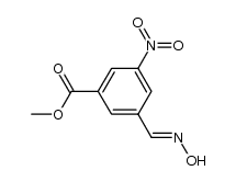 methyl 3-[(N-hydroxylimino)methyl]-5-nitrobenzoate Structure