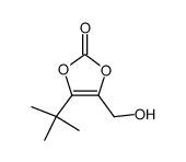 4-t-butyl-5-hydroxymethyl-1,3-dioxol-2-one Structure