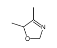 4,5-dimethyl-2,5-dihydro-1,3-oxazole结构式