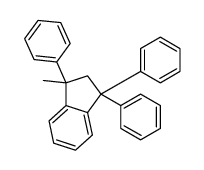 1-methyl-1,3,3-triphenyl-2H-indene结构式