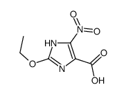 (9ci)-2-乙氧基-5-硝基-1H-咪唑-4-羧酸结构式