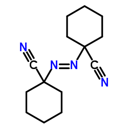 1,1′-azobis(cyclohexanecarbonitrile) Structure