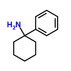 1-Phenylcyclohexanamine Structure