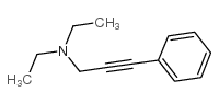 N,N-diethyl-3-phenylprop-2-yn-1-amine Structure