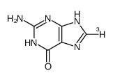 GUANINE-8-3H HYDROCHLORIDE结构式