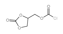 (2-oxo-1,3-dioxolan-4-yl)methyl chloroformate结构式
