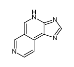 (9ci)-1H-咪唑并[4,5-c][2,7]萘啶结构式