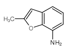 2-甲基-1-苯并呋喃-7-胺盐酸盐结构式