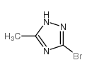 3-溴-5-甲基-4H-1,2,4-三唑结构式