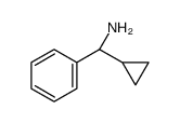 [(S)-环丙基(苯基)甲基]胺结构式