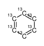 Benzene-13C6 Structure