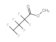 2,2,3,3,4,4-六氟丁酸甲酯结构式