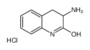3-amino-3,4-dihydro-1H-quinolin-2-one,hydrochloride结构式