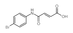 (Z)-4-((4-溴苯基)氨基)-4-氧代丁-2-烯酸结构式