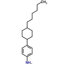 4-(4-Hexylcyclohexyl)aniline Structure