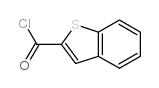 苯并[b]噻吩-2-甲酰氯结构式