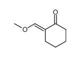 2-Methoxymethylen-cyclohexan-1-on结构式