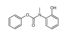 (2-hydroxy-phenyl)-methyl-carbamic acid phenyl ester结构式