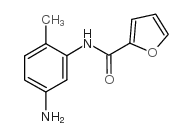 呋喃-2-羧酸(5-氨基-2-甲基-苯基)-酰胺结构式