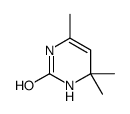 4,4,6-trimethyl-1,3-dihydropyrimidin-2-one结构式