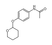 N-[4-(oxan-2-yloxy)phenyl]acetamide结构式