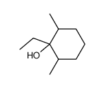 2,6-Dimethyl-1-ethyl-1-cyclohexanol Structure