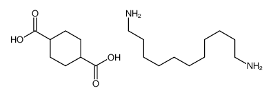 cyclohexane-1,4-dicarboxylic acid,undecane-1,11-diamine Structure