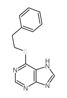 6-phenethylsulfanyl-5H-purine结构式
