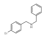 N-[(4-bromophenyl)methyl]-1-phenylmethanamine Structure