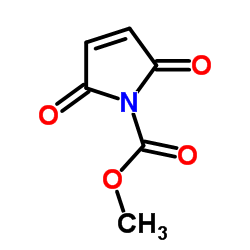 N-甲氧基羰基马来酰亚胺结构式