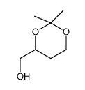 2,2-二甲基-1,3-二噁烷-4-甲醇结构式