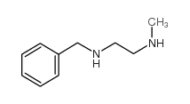 N-苄基-N-甲基乙二胺结构式