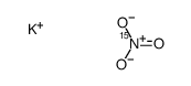 硝酸钾-15N结构式