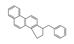 17-benzyl-16,17-dihydro-15H-cyclopenta[a]phenanthrene结构式