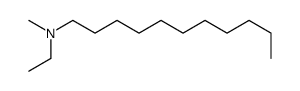 N-ethyl-N-methylundecan-1-amine Structure