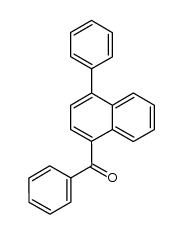 phenyl-(4-phenyl-[1]naphthyl)ketone Structure